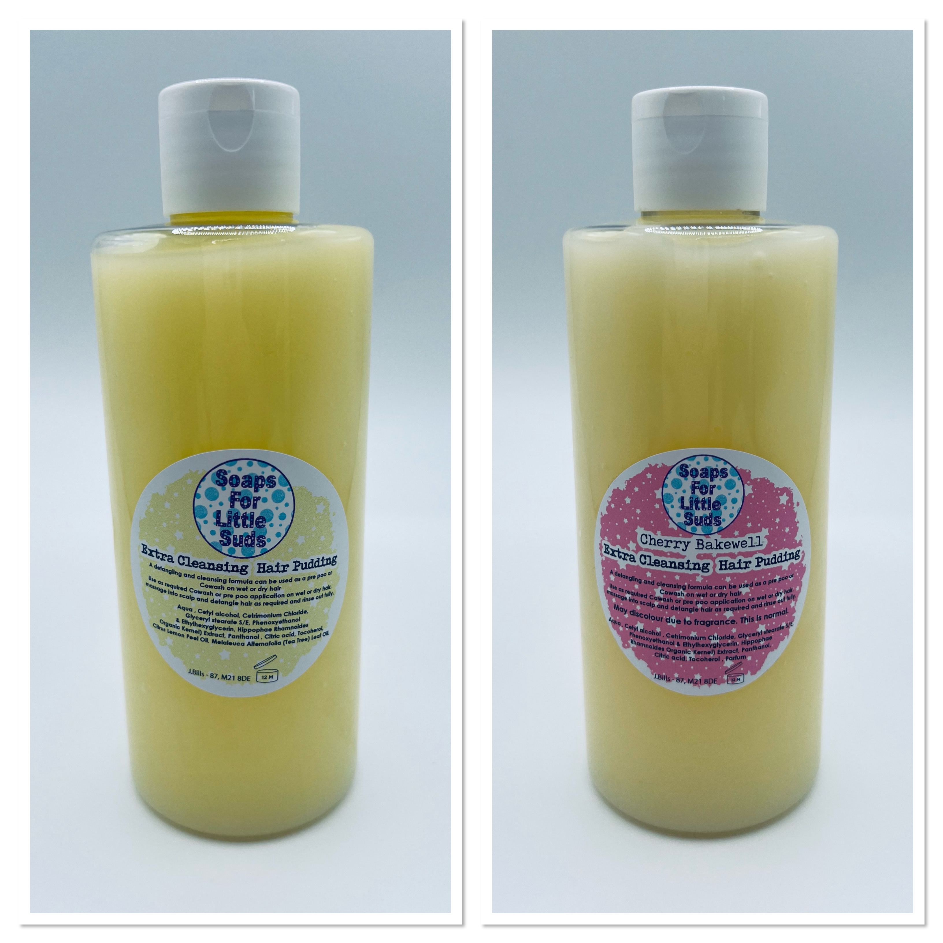 Cleansing Hair Pudding  Pre poo/ Cowash - Cherry Bakewell